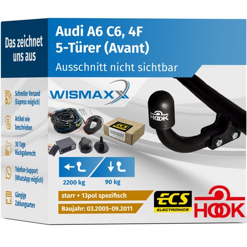 Anhängerkupplung für audi - anhÄngerkupplung,